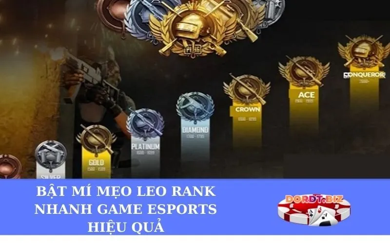 Bật mí mẹo leo rank nhanh game Esports hiệu quả