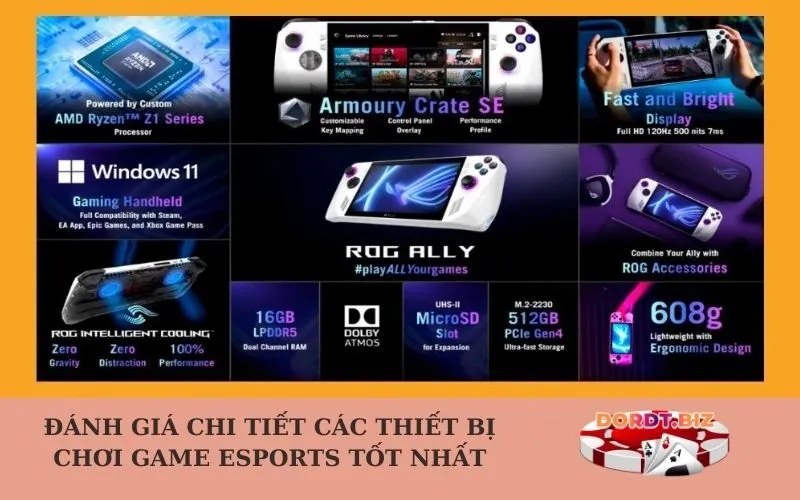 Đánh giá chi tiết các thiết bị chơi game Esports tốt nhất