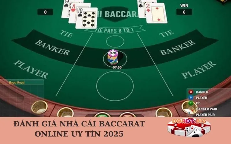 Đánh giá nhà cái Baccarat online uy tín 2025