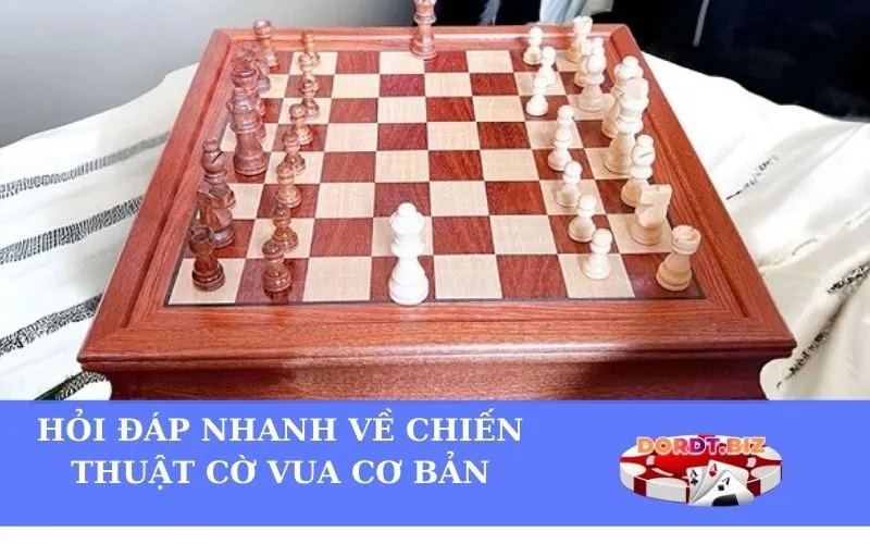 Hỏi đáp nhanh về chiến thuật cờ vua cơ bản
