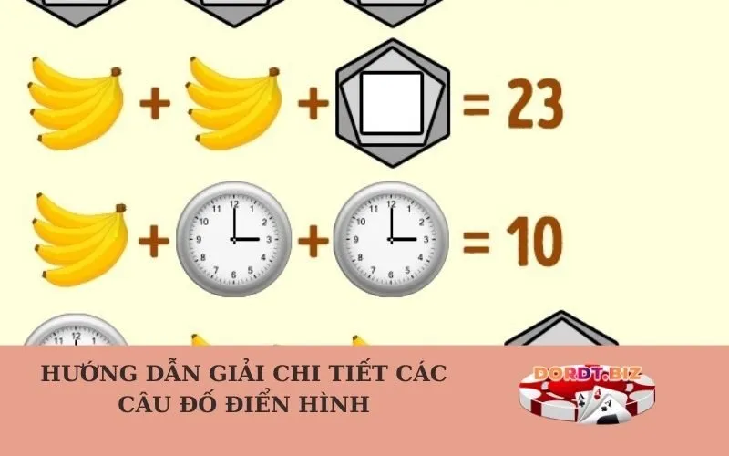 Hướng Dẫn Giải Chi Tiết Các Câu Đố Điển Hình