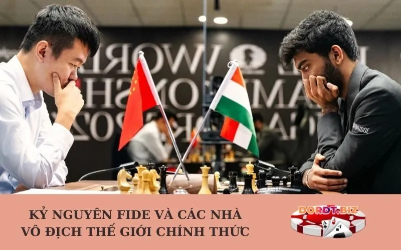 Kỷ nguyên FIDE và Các Nhà Vô địch Thế giới Chính thức