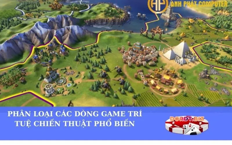 Phân loại các dòng game trí tuệ chiến thuật phổ biến