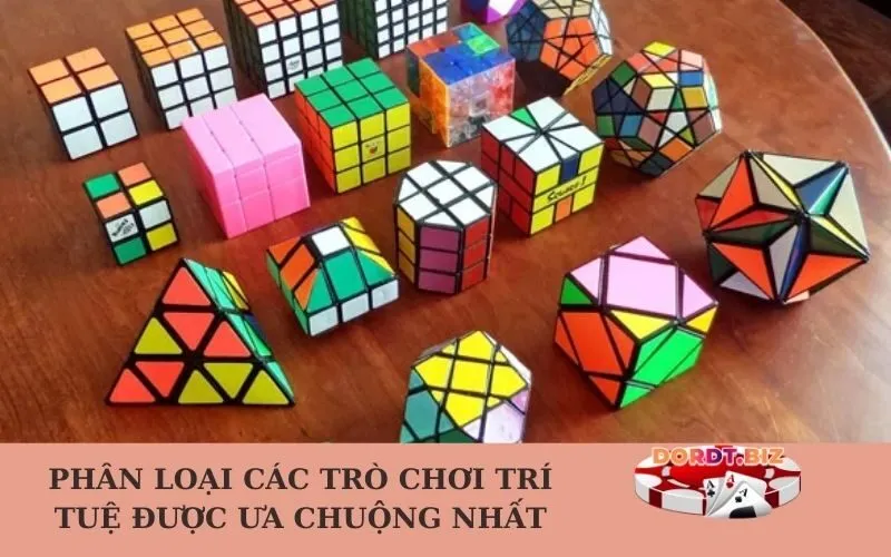 Phân loại các trò chơi trí tuệ được ưa chuộng nhất