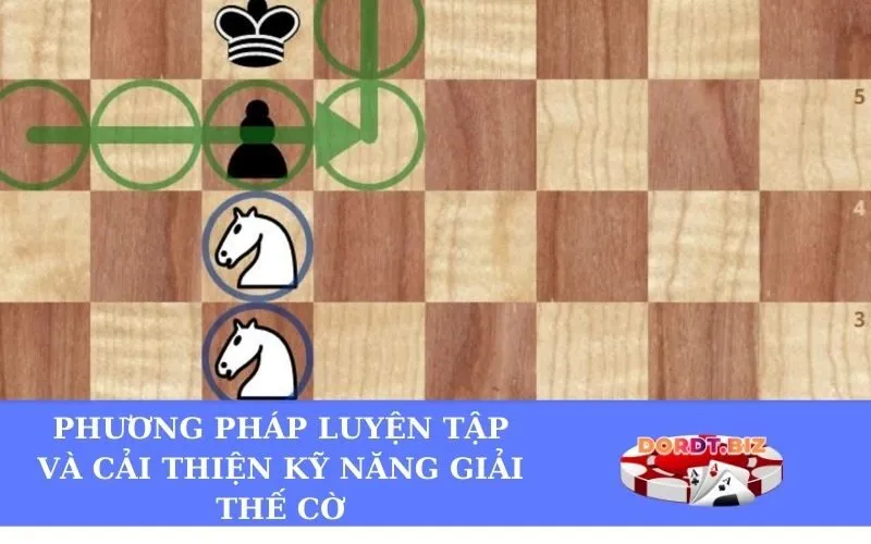 Phương pháp luyện tập và cải thiện kỹ năng giải thế cờ