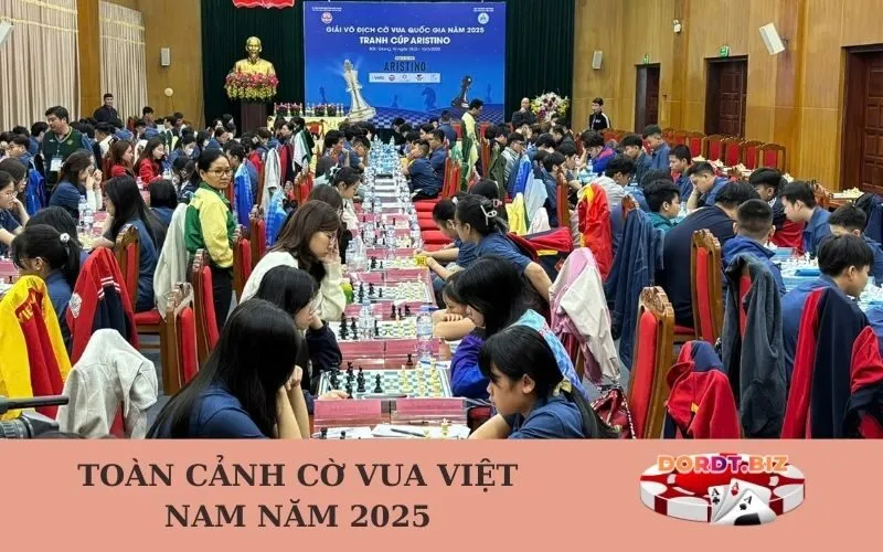 Toàn cảnh Cờ vua Việt Nam năm 2025