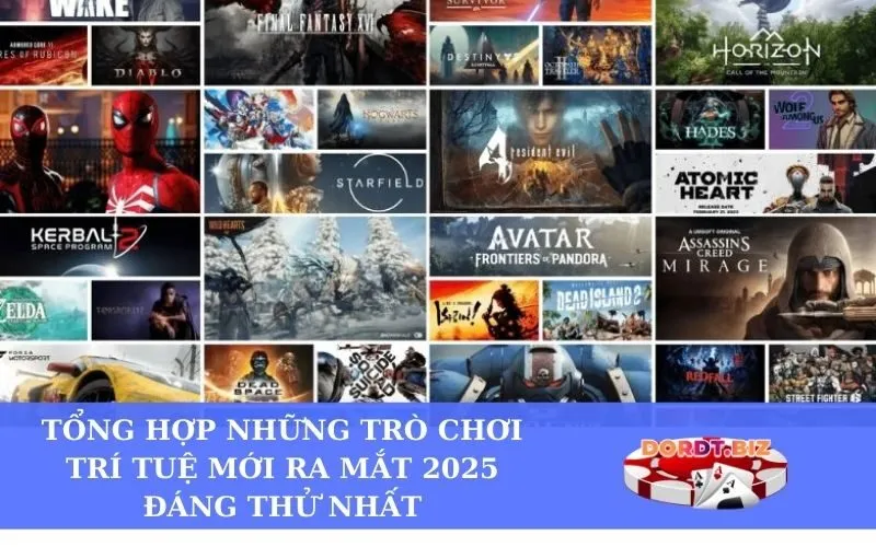 Tổng hợp những trò chơi trí tuệ mới ra mắt 2025 đáng thử nhất
